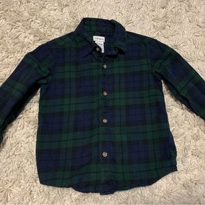 Carter’s 2T plaid button down